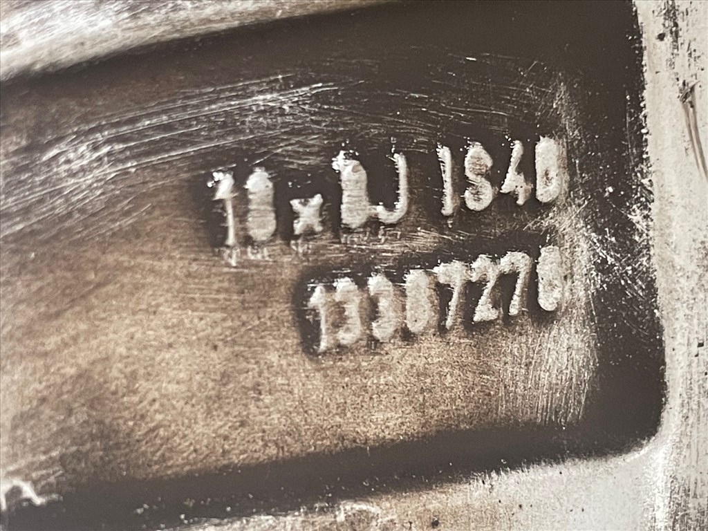  Opel Astra J 18" RONAL 5x115 lyukosztású Gyári Könnyűfém felni grt. 235/45 újszerű Barum nyári gumi 7. kép