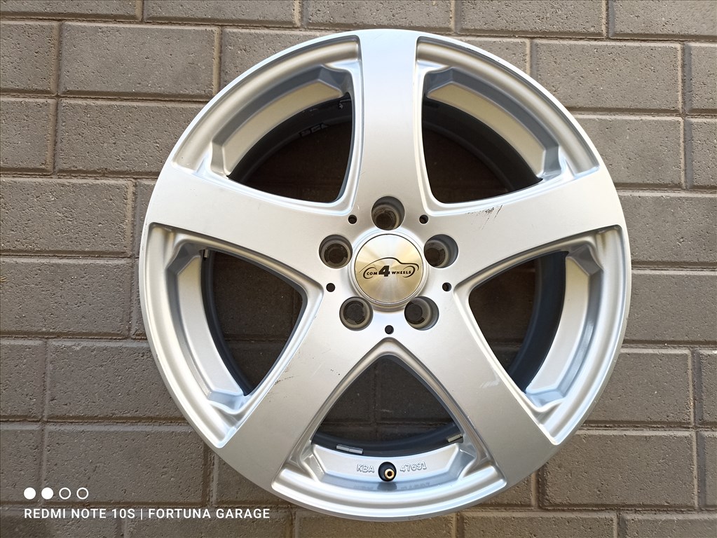 5x100 16" C4W használt alufelni garnitúra 4. kép