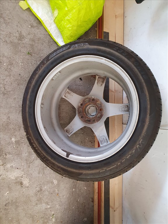  5x120 lyukosztású 18" újszerű RONAL alufelni, rajta 235/50 újszerű Wanli nyári gumi gumi  3. kép