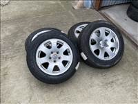 Audi gyári alufelni szett, 5x112, 15" téli gumikkal