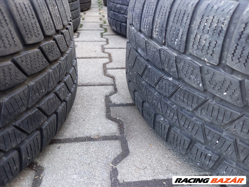 BMW F01 7-es aluszett gyári 8x17 5x120  245/45R17 Conti téli gumi Fxx 4. kép