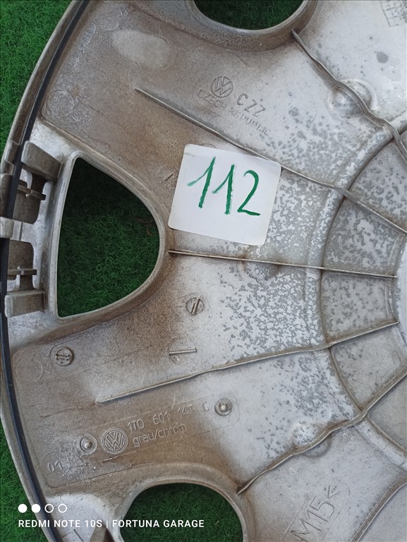 16" Volkswagen használt dísztárcsa garnitúra (112) 6. kép