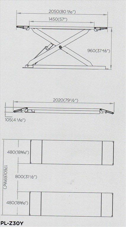 Ollós emelő ZD-Z30Y 5. kép