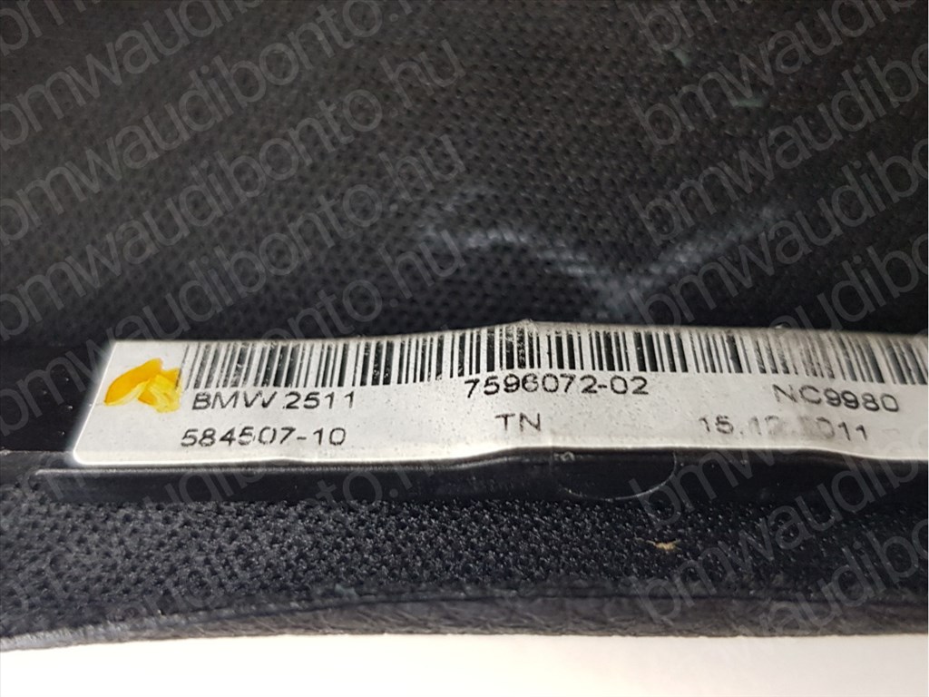 BMW 1 (F20) Sebességváltó gomb (7596072) 2. kép