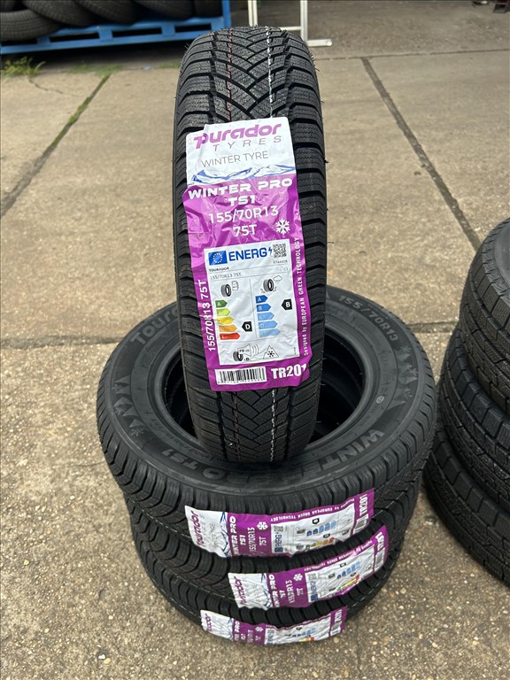 4db 155/70×13″ Tourador téli új gumiabroncs. (3698894) 1. kép