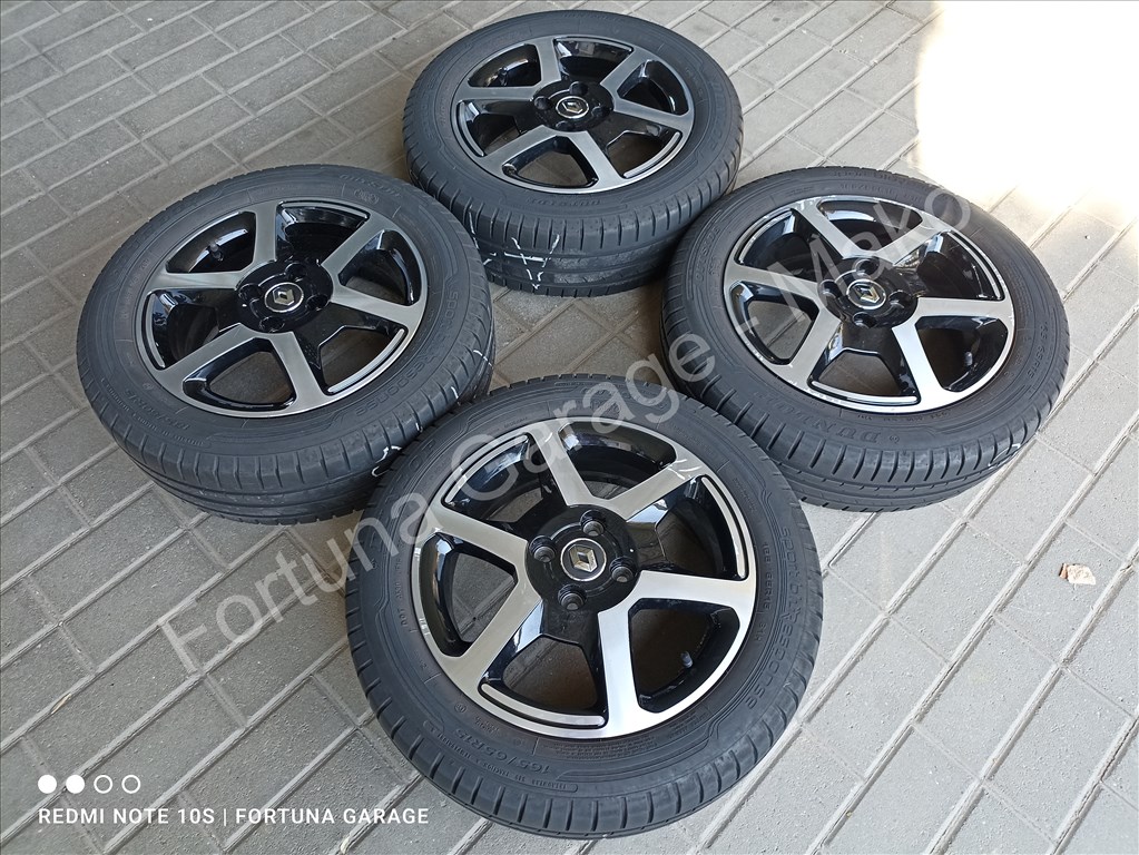 4x100 15" Renault Twingo használt nyári kerékgarnitúra 3. kép