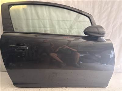 13743 Opel Corsa D Jobb első Ajtó Grafit Z177 3 ajtós