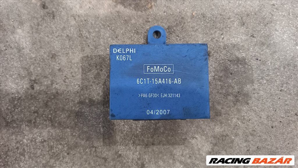 Ford Transit Tranzit MK7 Vonóhorog vezérlőegység elektronika modul 937 6c1t15a416ab 1. kép