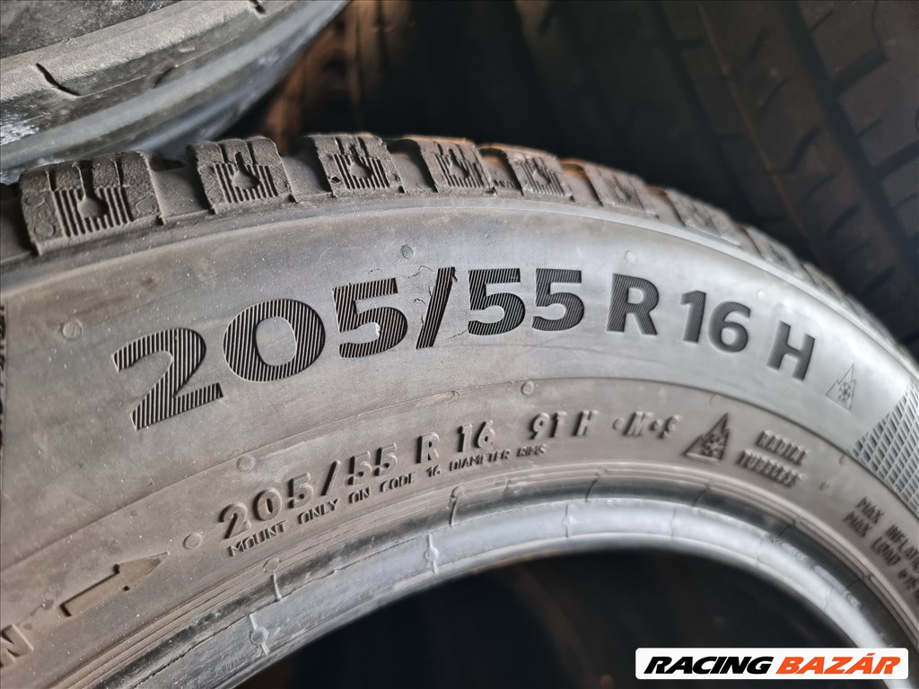 205/55R16 Continental téli 2db szinte újszerű állapotban eladó! 5. kép