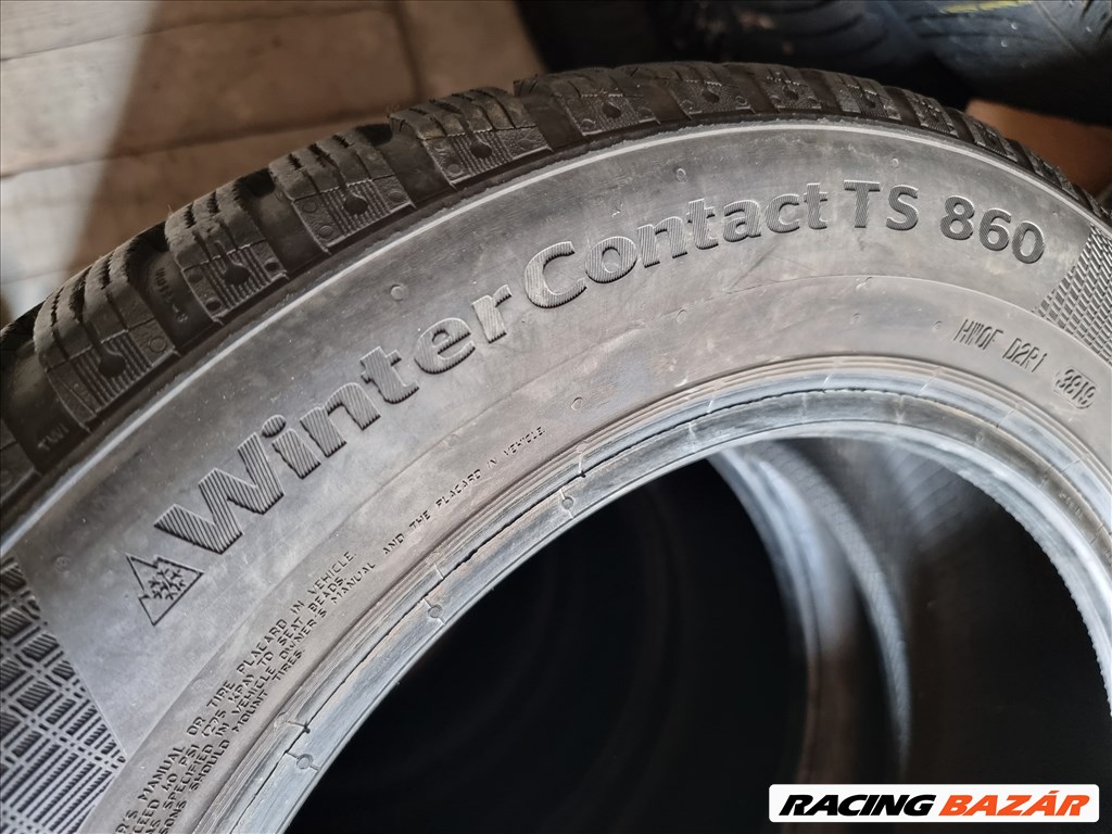 205/55R16 Continental téli 2db szinte újszerű állapotban eladó! 6. kép