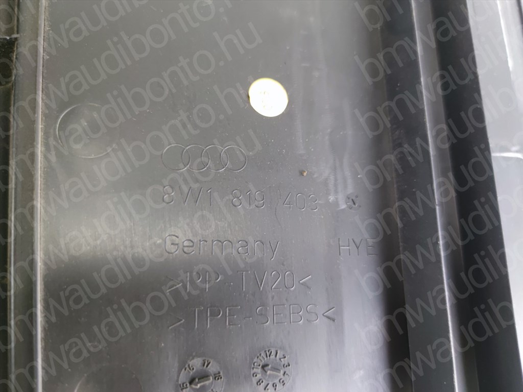 AUDI A4 B9 (8W2, 8WC) Levélrács (8W1819403) 2. kép