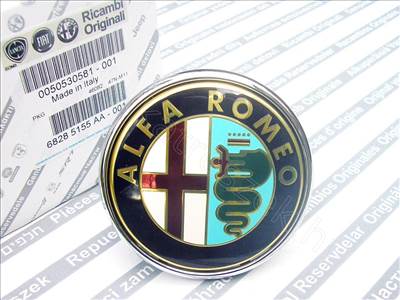 Hátsó embléma - GIULIETTA - 50530581, 50526655 -  - FIAT eredeti Eredeti új 50530581