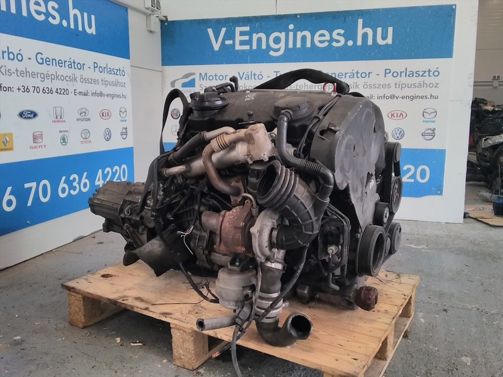 Volkswagen 1,9PDTDI, BRU bontott motor  2. kép