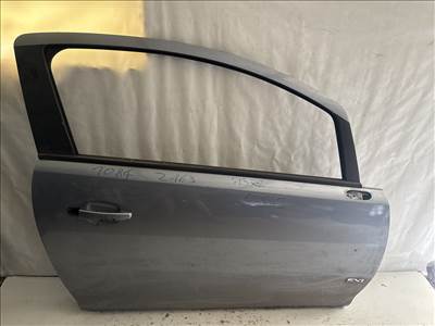 13742 Opel Corsa D Jobb első Ajtó Szürke  Z163 3 ajtós