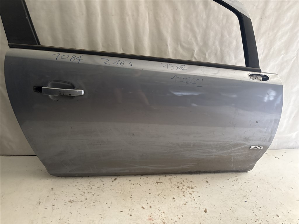 13742 Opel Corsa D Jobb első Ajtó Szürke  Z163 3 ajtós 5. kép