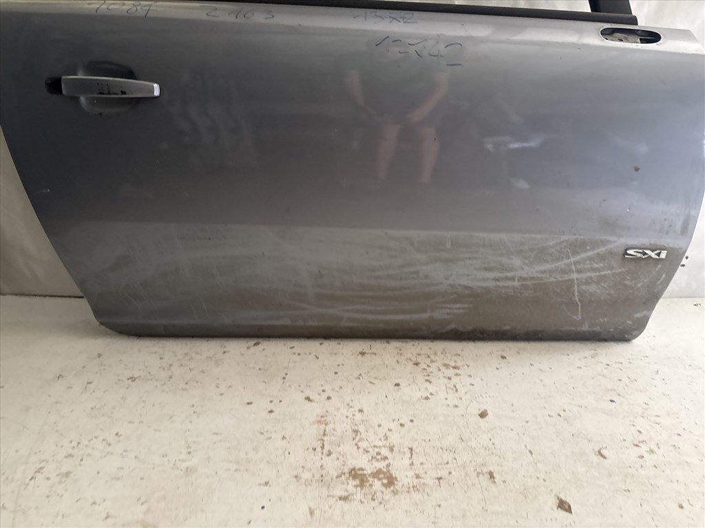 13742 Opel Corsa D Jobb első Ajtó Szürke  Z163 3 ajtós 6. kép