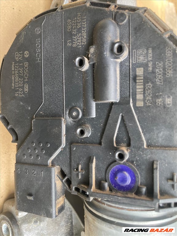 Opel Astra J ABLAKTÖRLŐ MOTOR és Mechanika első hátsó , Ajtó ZÁR , Csomagtérajtó ZÁR 7. kép