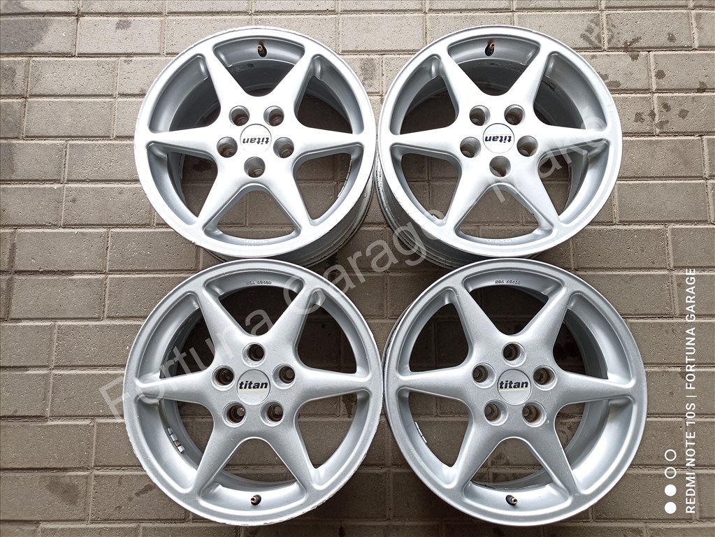 5x114,3 16" Titan használt alufelni garnitúra 1. kép