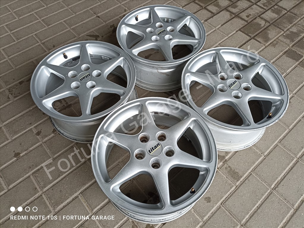 5x114,3 16" Titan használt alufelni garnitúra 2. kép
