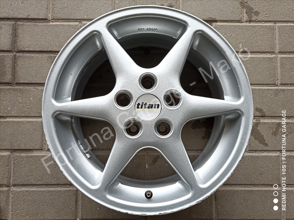 5x114,3 16" Titan használt alufelni garnitúra 3. kép