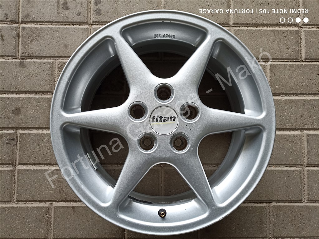 5x114,3 16" Titan használt alufelni garnitúra 4. kép