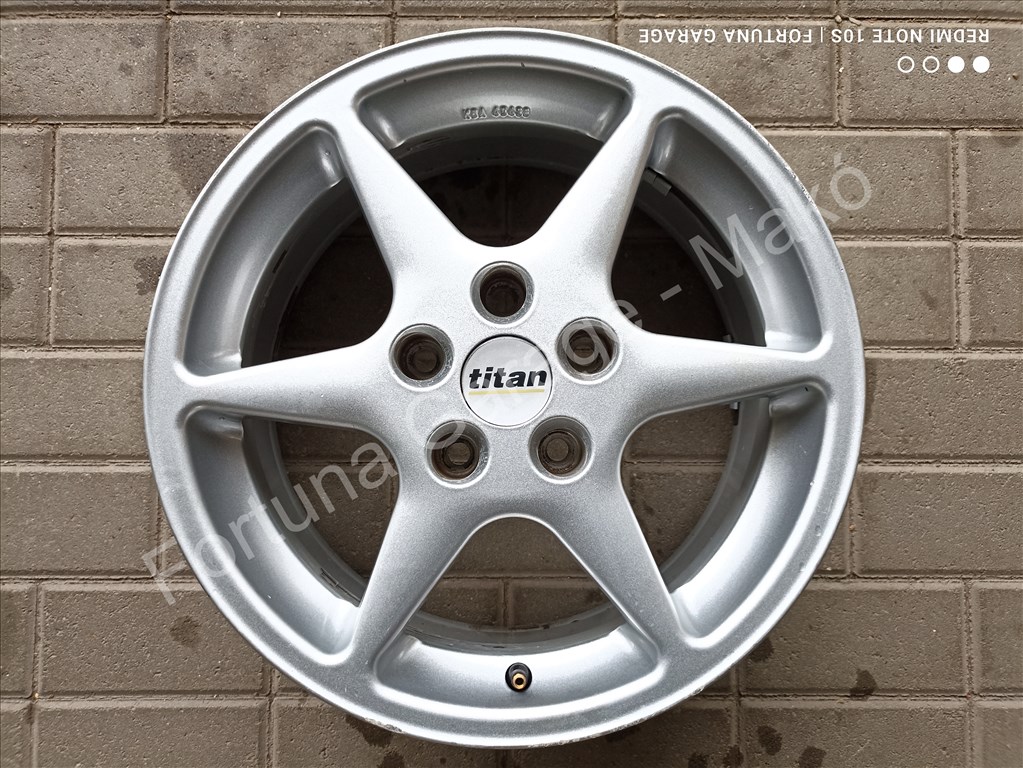 5x114,3 16" Titan használt alufelni garnitúra 5. kép