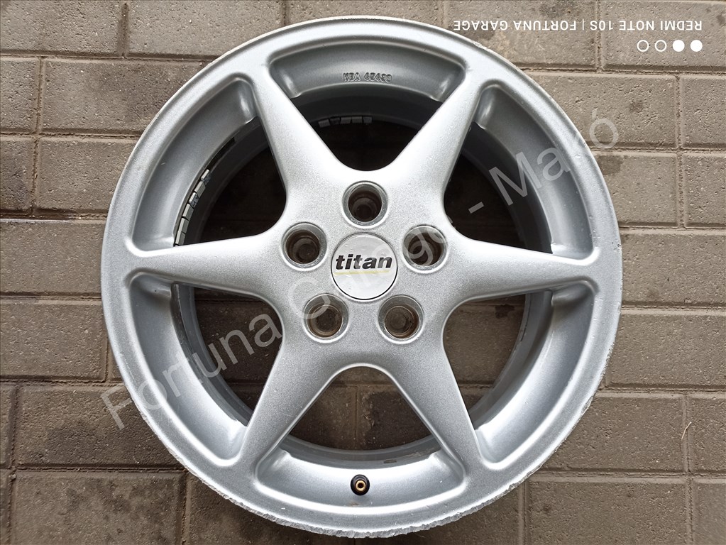 5x114,3 16" Titan használt alufelni garnitúra 6. kép