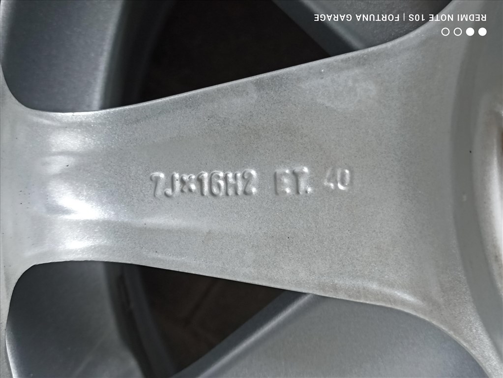 5x114,3 16" Titan használt alufelni garnitúra 7. kép