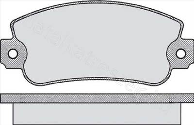 FÉKBETÉT SBS ELSŐ  UNO-REGATA -  - AK.P22/2314 -  - Akron Utángyártott új P22/2314