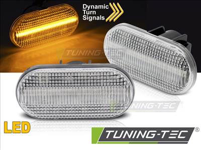 RENAULT CLIO II / TWINGO II / SCENIC / KANGOO CHROME LED Tuning-Tec Oldalsó irányjelző