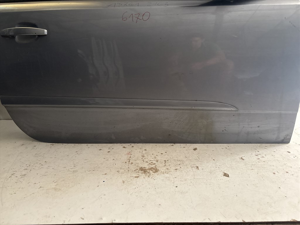 13741 Opel Astra H Jobb első Ajtó Szürke Z163 3 ajtós gtc 3. kép