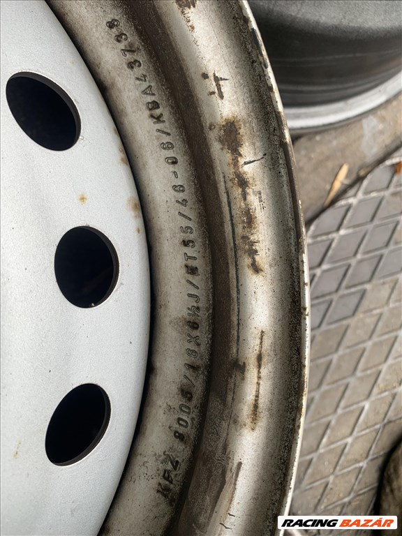  5x114.3 lyukosztású 6,5JJ 16" használt (gyári felni) lemezfelni 3. kép