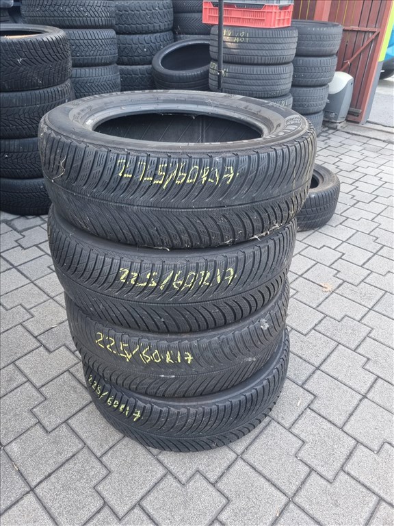  225/6017" újszerű Michelin Pilot Alpin 5 téli gumi 4db  1. kép