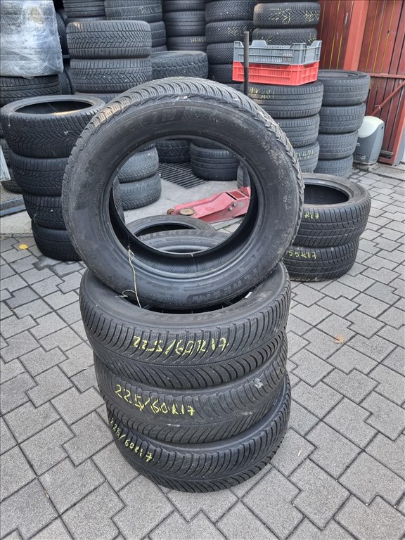  225/6017" újszerű Michelin Pilot Alpin 5 téli gumi 4db  2. kép