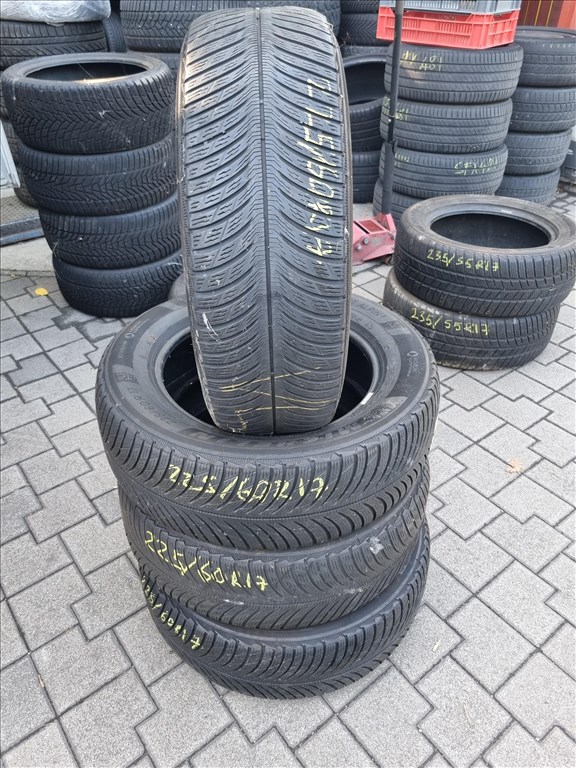  225/6017" újszerű Michelin Pilot Alpin 5 téli gumi 4db  3. kép