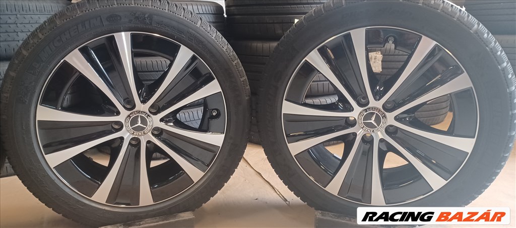  Mercedes E klasse W213 5x112 8x18 245/45 R18 téli gumikkal 4db 5. kép