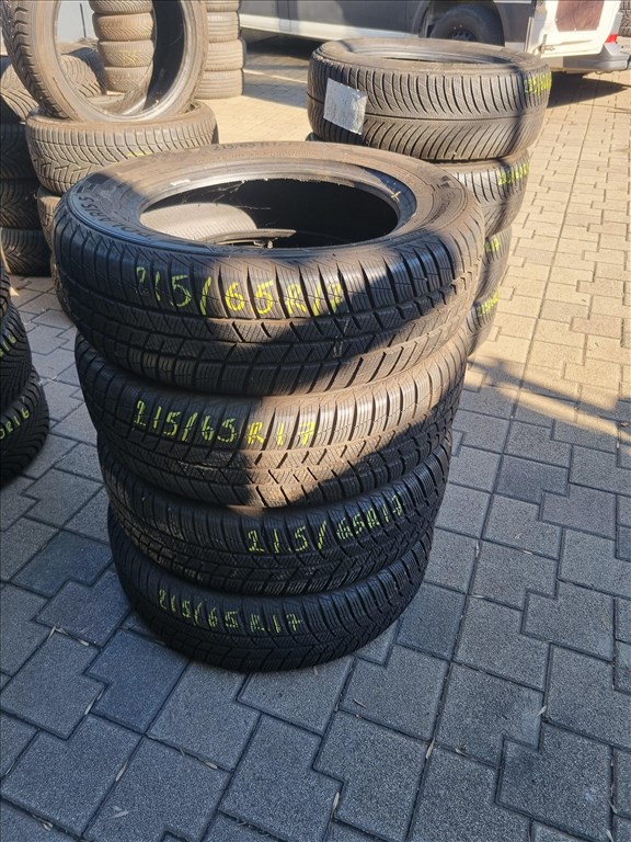  215/6517" újszerű Barum Polaris 5  téli gumi 4db  1. kép