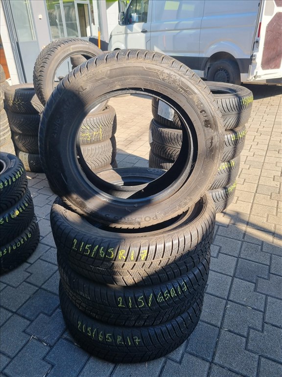  215/6517" újszerű Barum Polaris 5  téli gumi 4db  2. kép