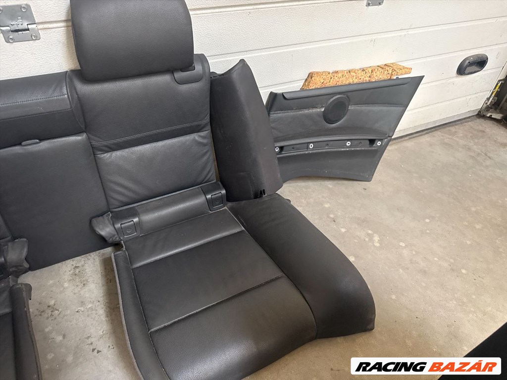 BMW 3 E93 fűthető elektromos memóriás fekete bőr Ülés Szett 7. kép
