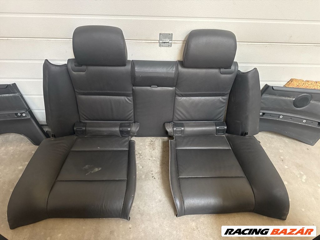 BMW 3 E93 fűthető elektromos memóriás fekete bőr Ülés Szett 6. kép