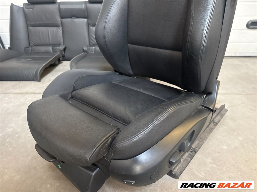 BMW 3 E93 fűthető elektromos memóriás fekete bőr Ülés Szett 5. kép