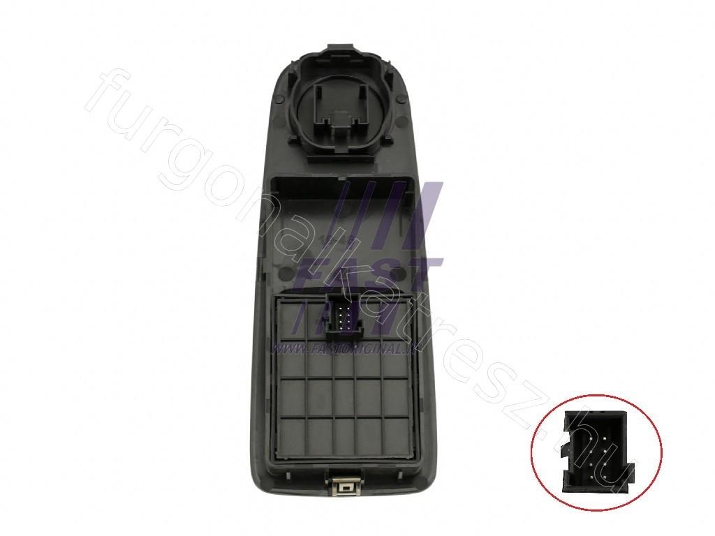 Ablakemelő kapcsoló - JUMPER, DUCATO, BOXER - FT91956, FT91949 -  - Fastoriginal Utángyártott új  4. kép