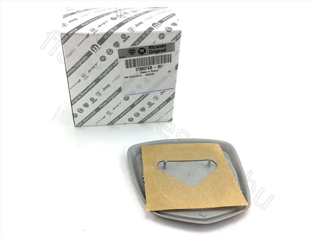 Hátsó embléma 500 Abarth - 500, 500C - 735627436 -  - FIAT eredeti Eredeti új 735627436 3. kép