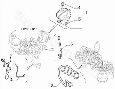 Váltó olajtartály tömítés      - PARTNER, GRAND, DS4, 4C, BERLINGO, RENEGADE - 71771965 -  - FIAT eredeti Eredeti új 71771965