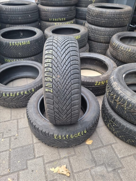 205/5516" újszerű Pirelli Cinturato Winter téli gumi 2db  3. kép
