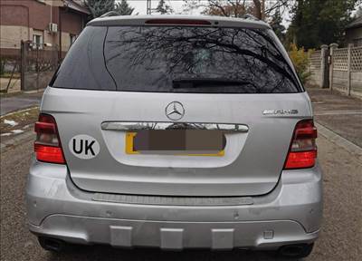 Mercedes ML-osztály W164 lökhárító hátsó AMG radaros gyári