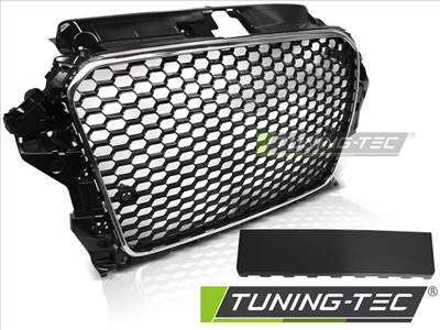 AUDI A3 (8V) 12-16 RS3 STYLE KRÓM FEKETE  Tuning-Tec Hűtőrács