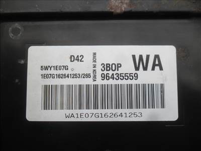 Chevrolet Aveo 1.2 motorvezérlő 96435559