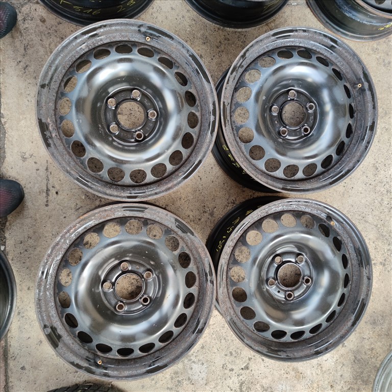 5x112 16 Gyári Audi lemezfelni 20000ft a 4db/56/ 3. kép