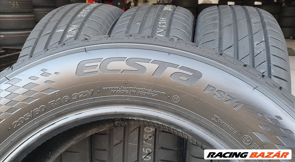 Kumho Ecsta PS71   205/60 R16 Új/demó nyári gumi 4db 2024.    /G310. 3. kép